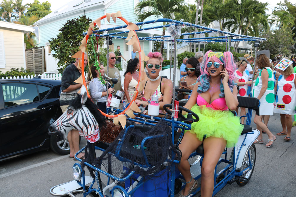 Masquerade March 2018 photo - Duval Street, Key West